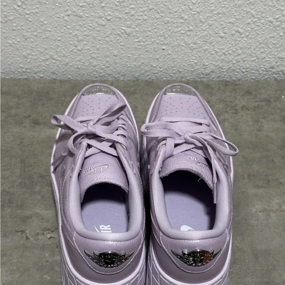 Size 9.5 Womens Nike Air Jordan 1 Low Brooklyn Low Doll HF3184-500 Shoes (NEW) - Picture 4 of 8